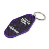 Disney Haunted Mansion Welcome Foolish Mortals Keychain