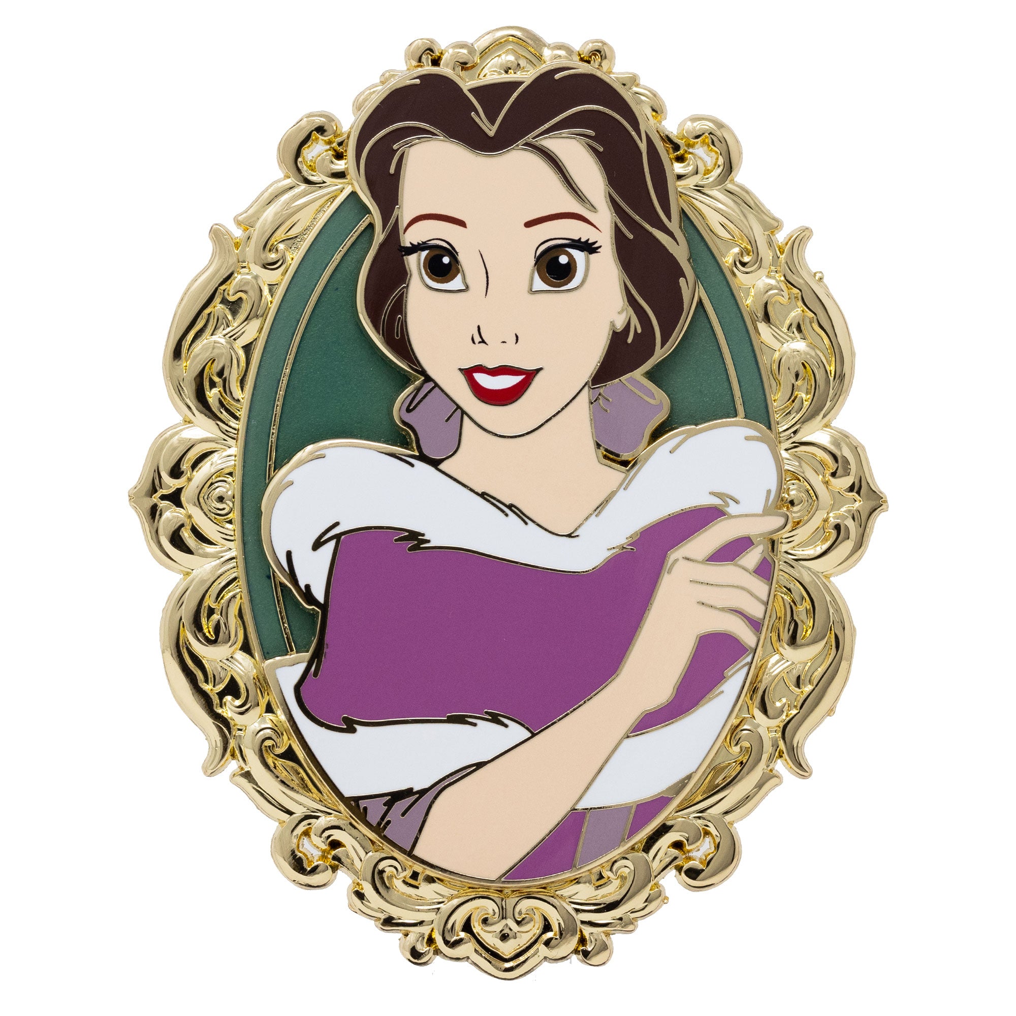 Disney Beauty and the Beast Winter Belle Collectible Pin on Pin Special Edition 300 - PREORDER