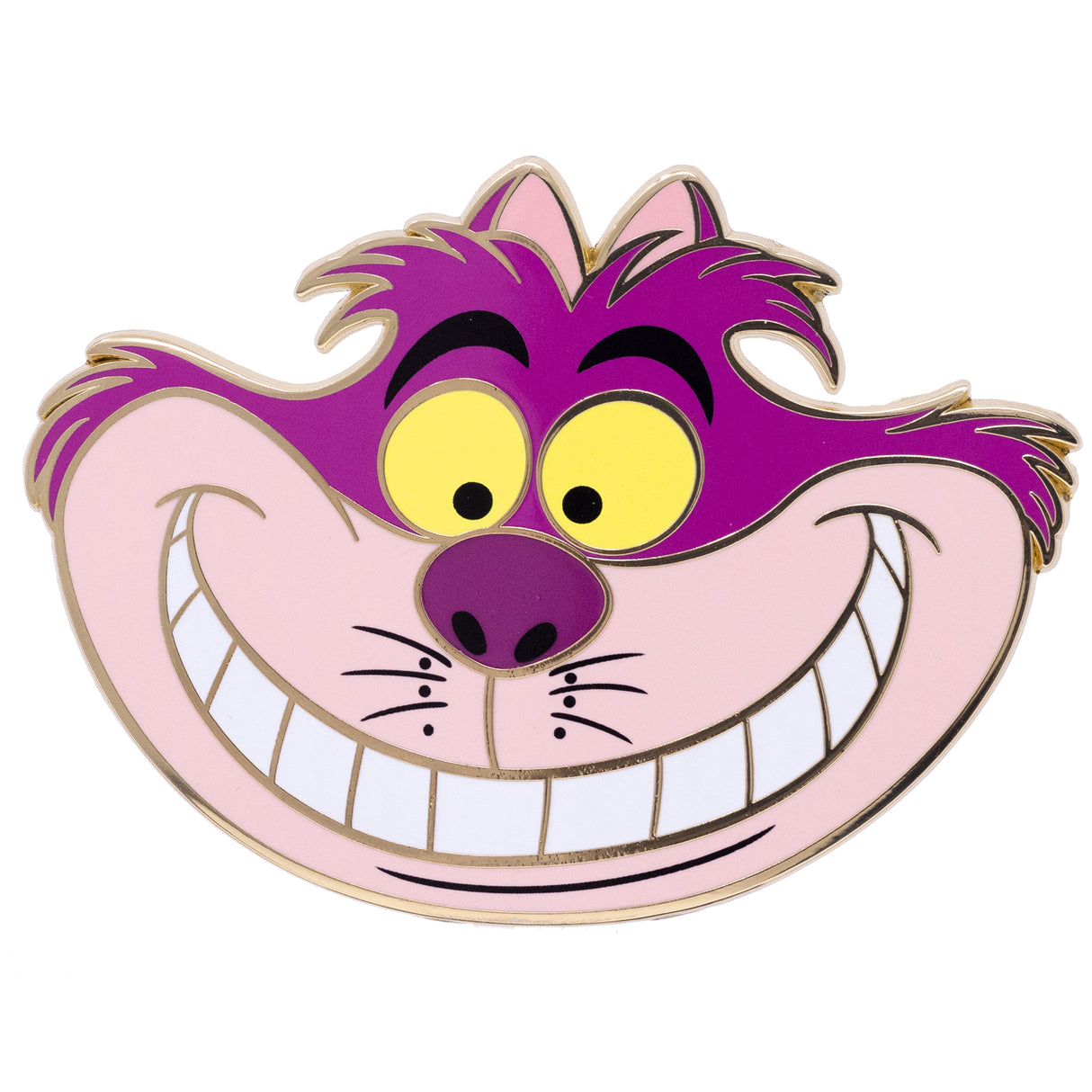 Disney Alice in Wonderland Cheshire Cat Portrait C 3" Collectible Pin Special Edition 300 - PREORDER