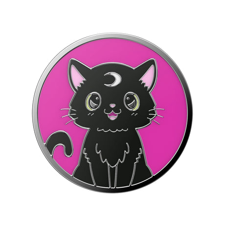 Magic Black Cat Enamel Pop Socket