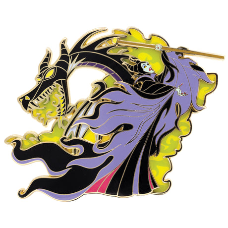 Disney Maleficent Mistress of Evil 5" Collectible Pin on Pin Super Jumbo 5" Special Edition 300 - NEW RELEASE - DNQ