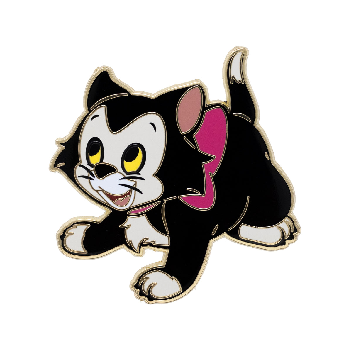 Disney Figaro with Bow 2.25" Collectible Pin - NEW RELEASE