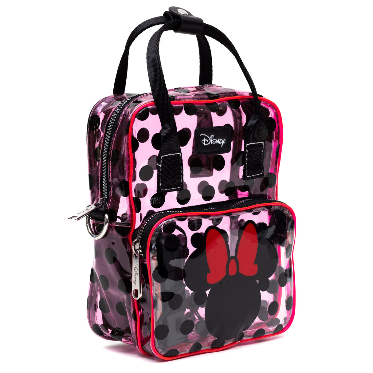 Disney LIGHT UP Minnie Mouse Clear LED Crossbody Bag