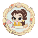 Disney Cutie Princess & Food Series Belle 3" Collectible Pin on Pin Special Edition 400 - PREORDER