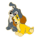 Disney Lady and the Tramp Puppy Love 2.25" Collectible Pin Special Edition 300