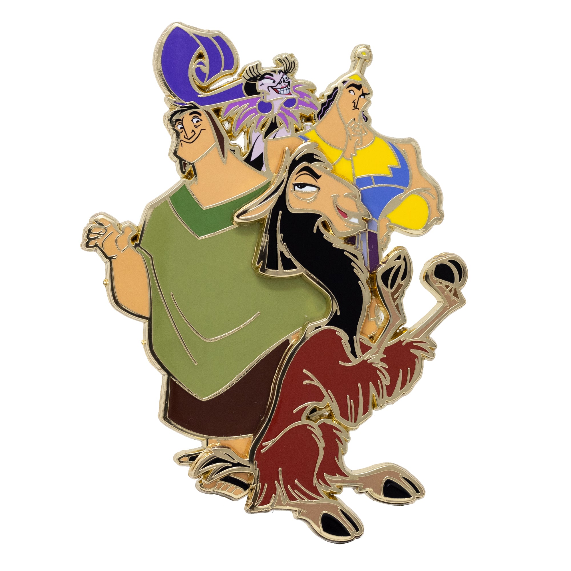 Disney Cluster Series - Emperors New Groove 3" Collectible Pin on Pin Special Edition 300 - NEW RELEASE