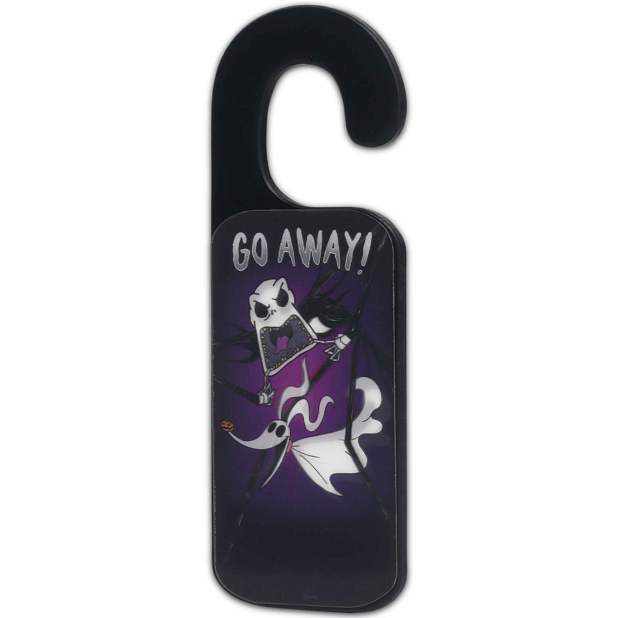 Nightmare Before Christmas Jack Is Back & Go Away Sided Wood Door Hanger