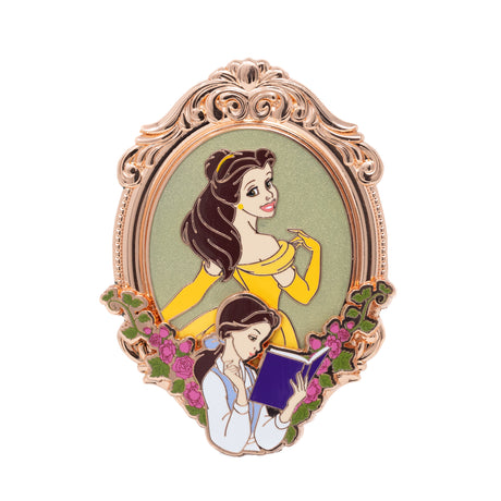 Disney Transformations Series Pin #4 Beauty and the Beast Belle " Collectible Pin on Pin Special Edition 300