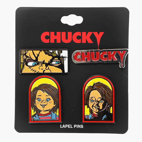 Chucky Good Guys 4 Piece Pin Set