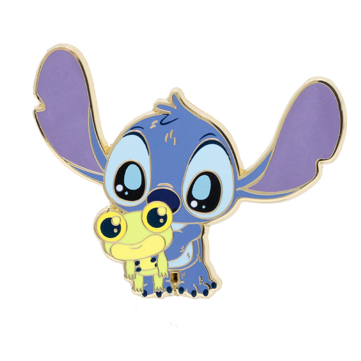 Disney Stitch Cutie Series - Stitch with Frog 2" Collectible Pin Special Edition 300