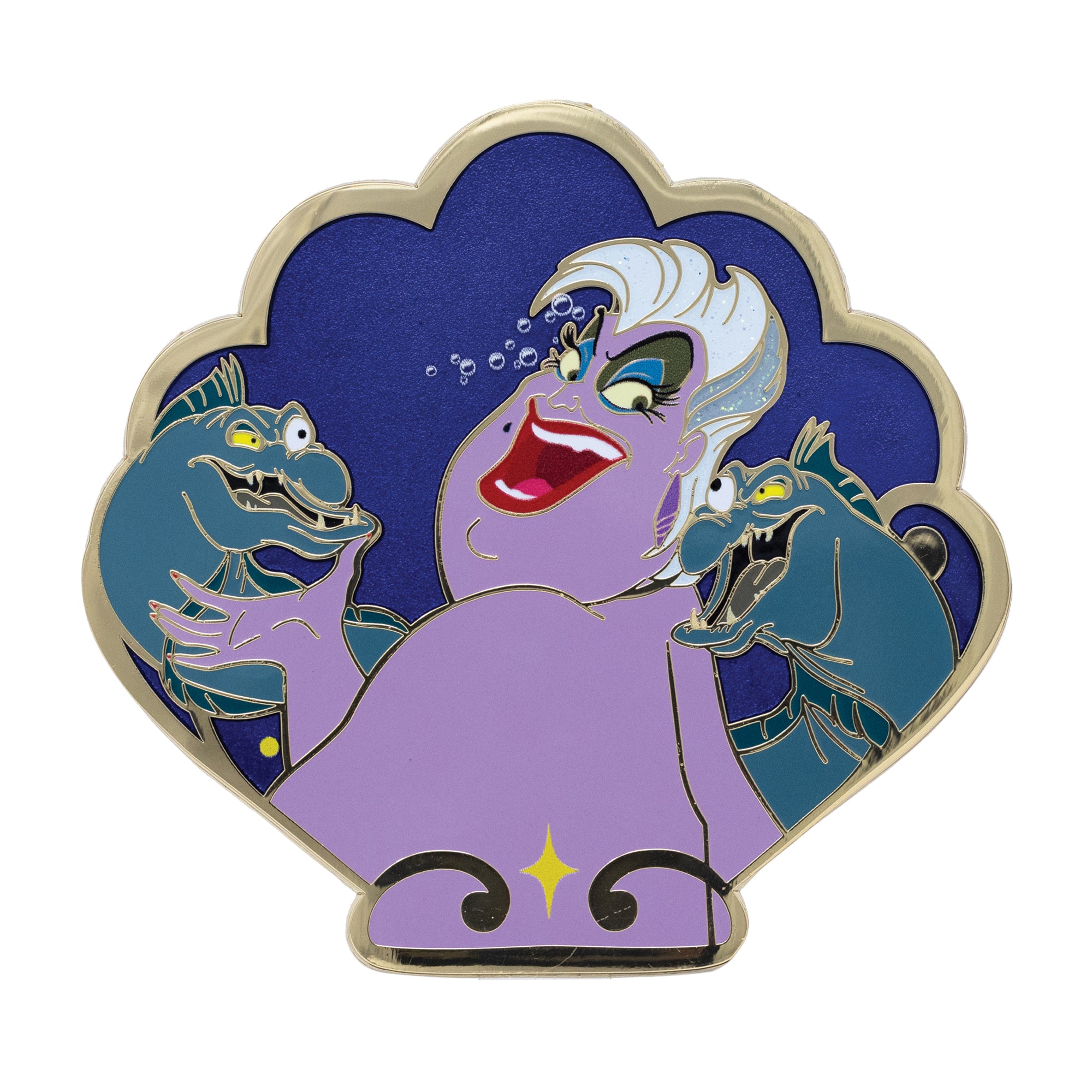 Disney The Little Mermaid 35th Anniversary Ursula with Flotsam and Jetsam Collectible Pin Special Edition 300 - NEW RELEASE