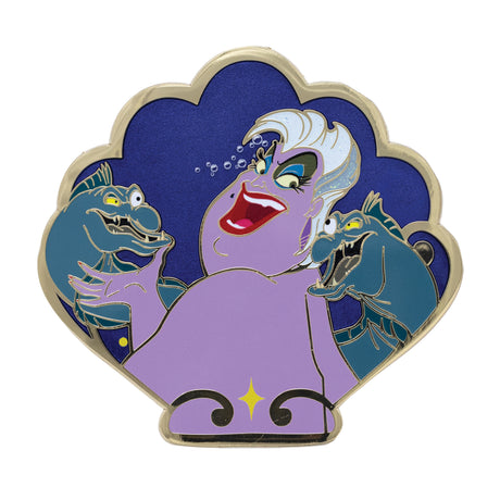 Disney The Little Mermaid 35th Anniversary Ursula with Flotsam and Jetsam Collectible Pin Special Edition 300 - PREORDER