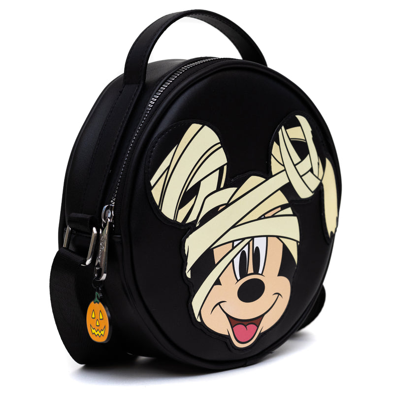 Black Mickey Mouse Designer Fanny Pack Disney Crossbody Bag