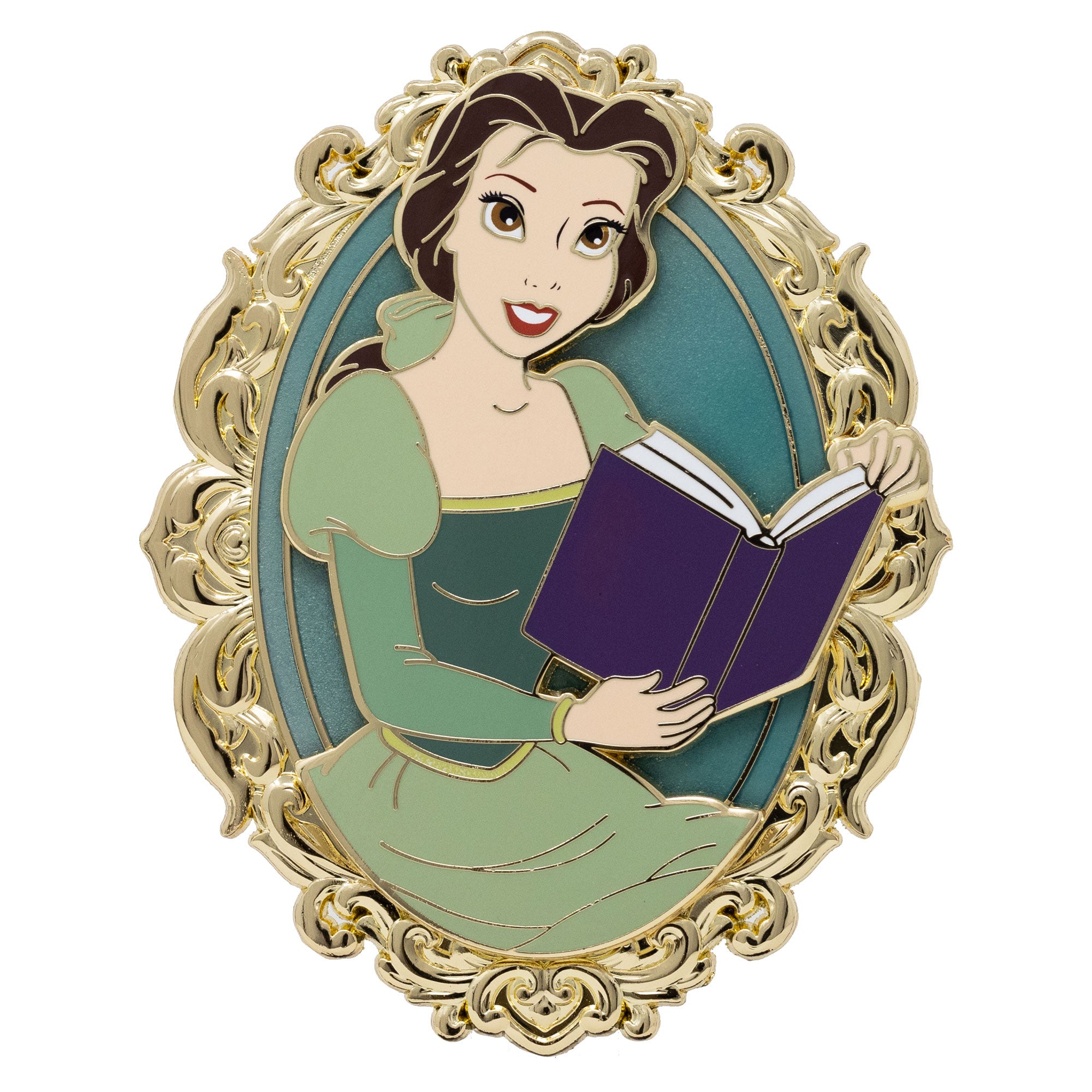 Disney Beauty and the Beast Library Belle Collectible Pin on Pin Special Edition 300 - PREORDER