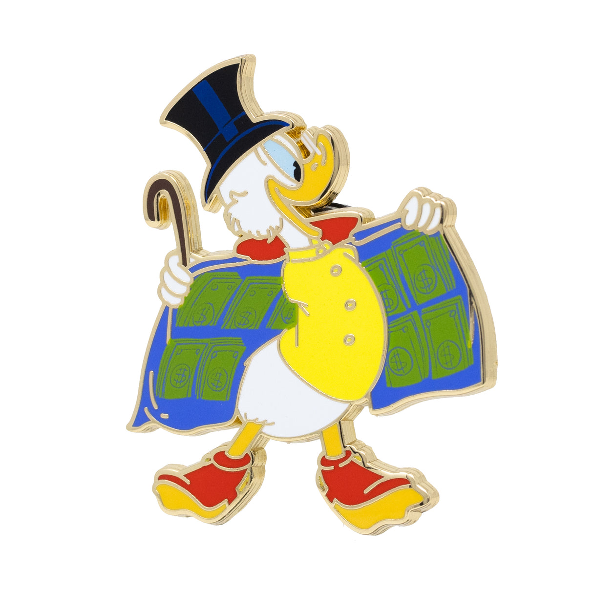 Disney Scrooge Mcduck 2.25" Collectible Pin