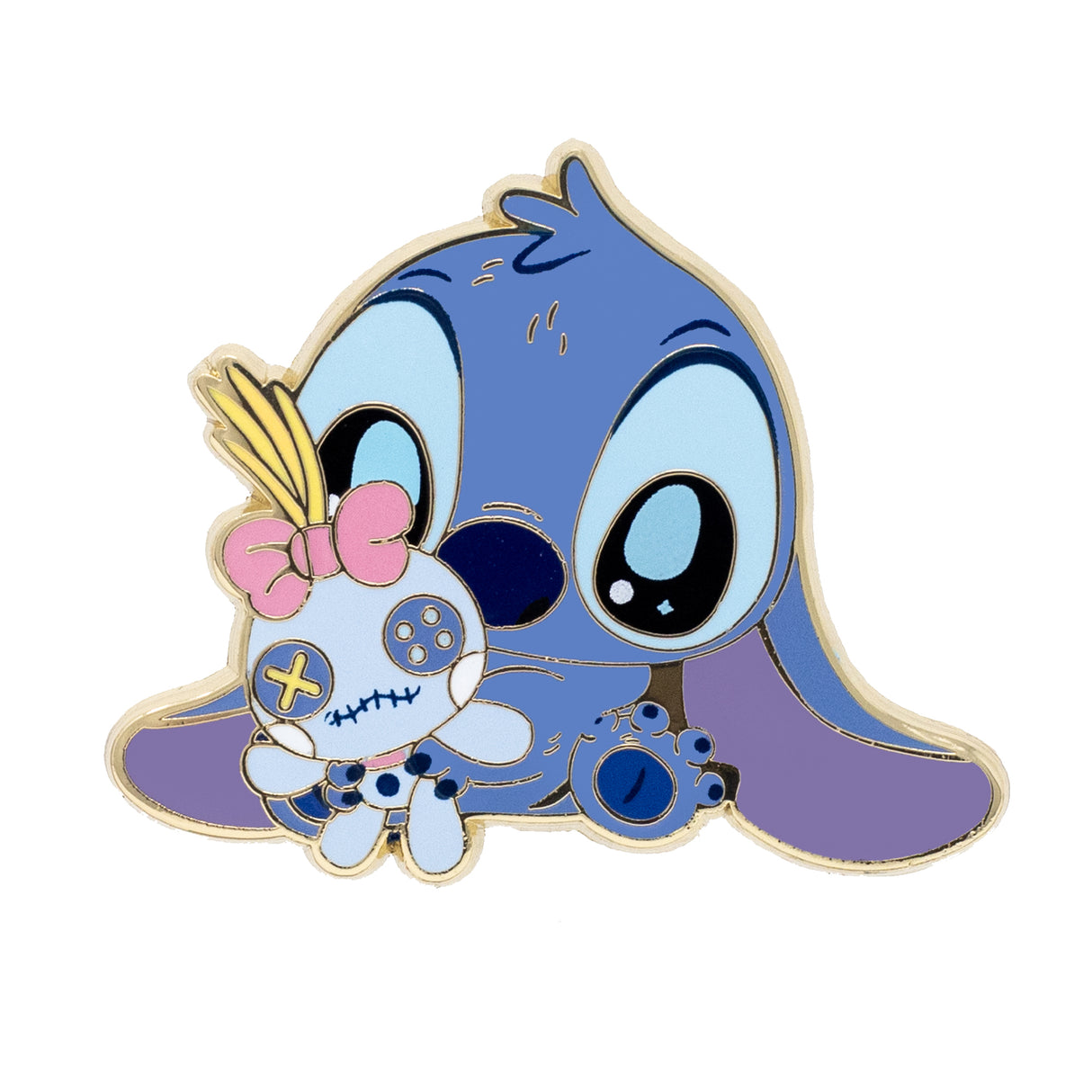 Disney Stitch Cutie Series - Stitch with Scrump 2" Collectible Pin Special Edition 300 - NEW RELEASE