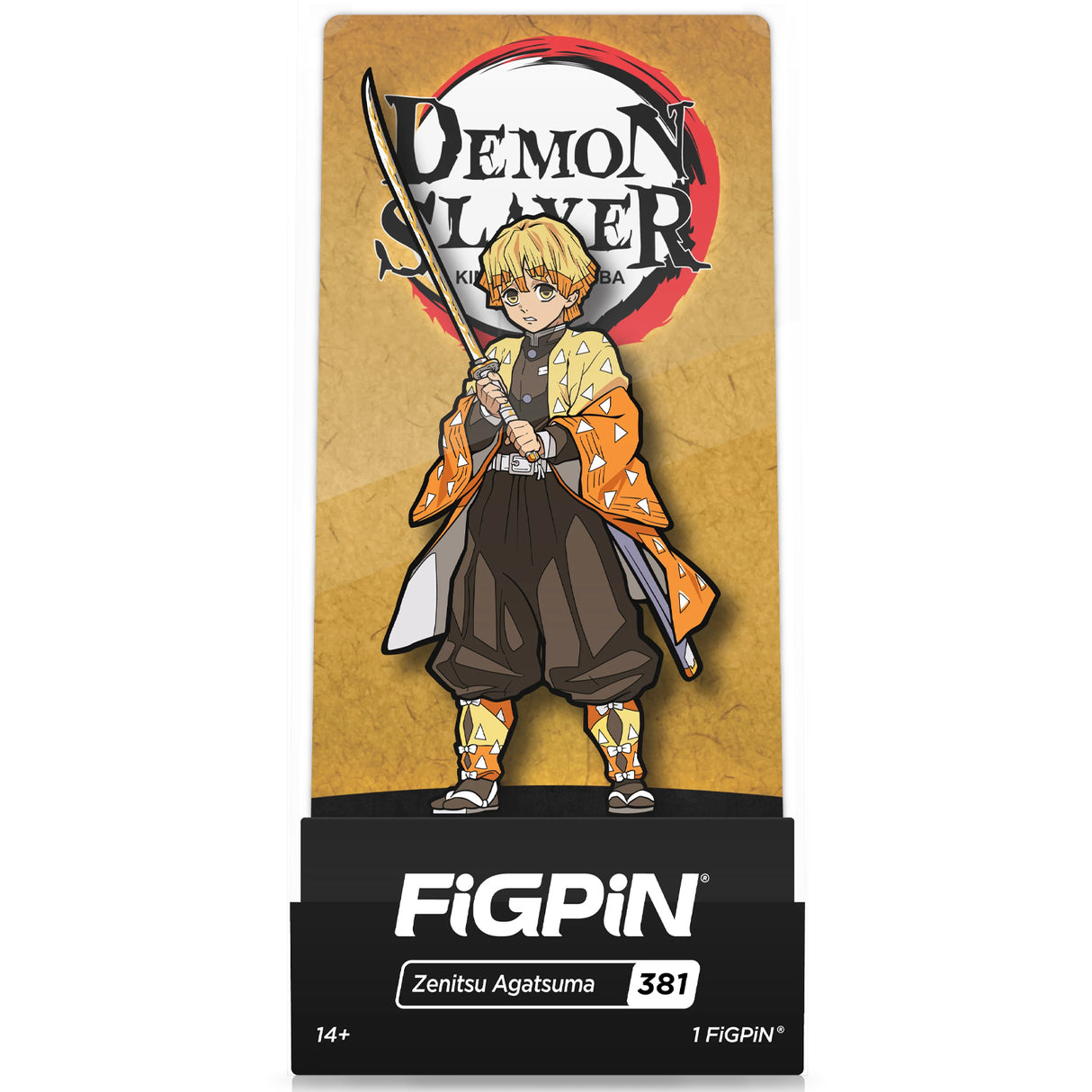 Demon Slayer Zenitsu Agatsuma 3" Collectible Pin #381