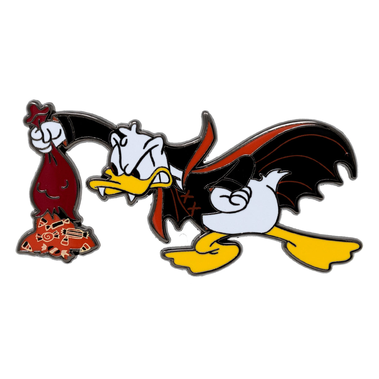 Disney Vampire Donald Duck 2.5" Collectible Pin Special Edition 300