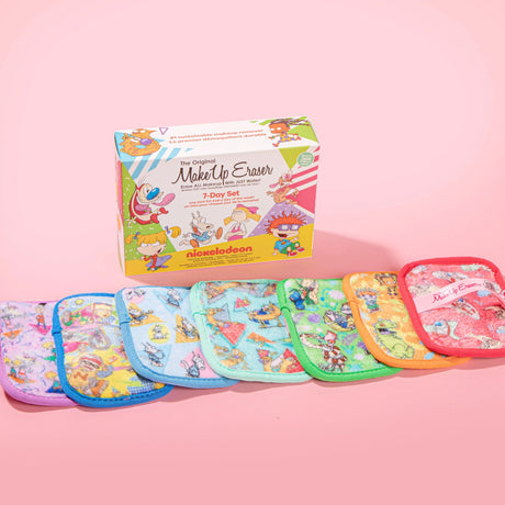 90's Nickelodeon 7 Piece Makeup Eraser Set