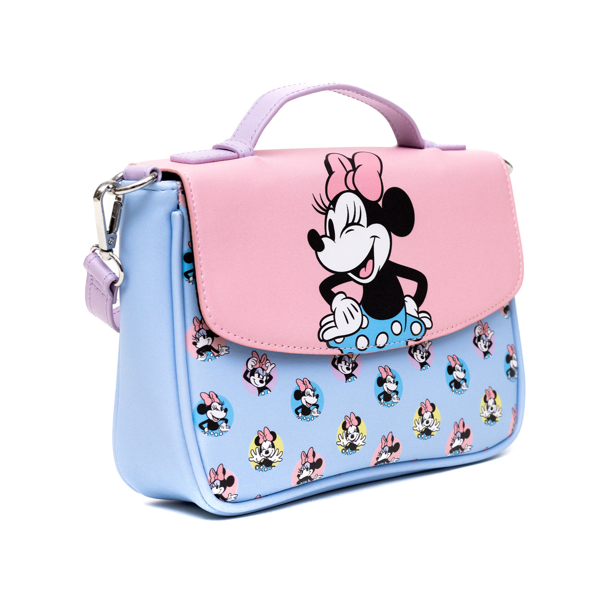 Disney Minnie Mouse Rocks the Polka Dots Crossbody Bag