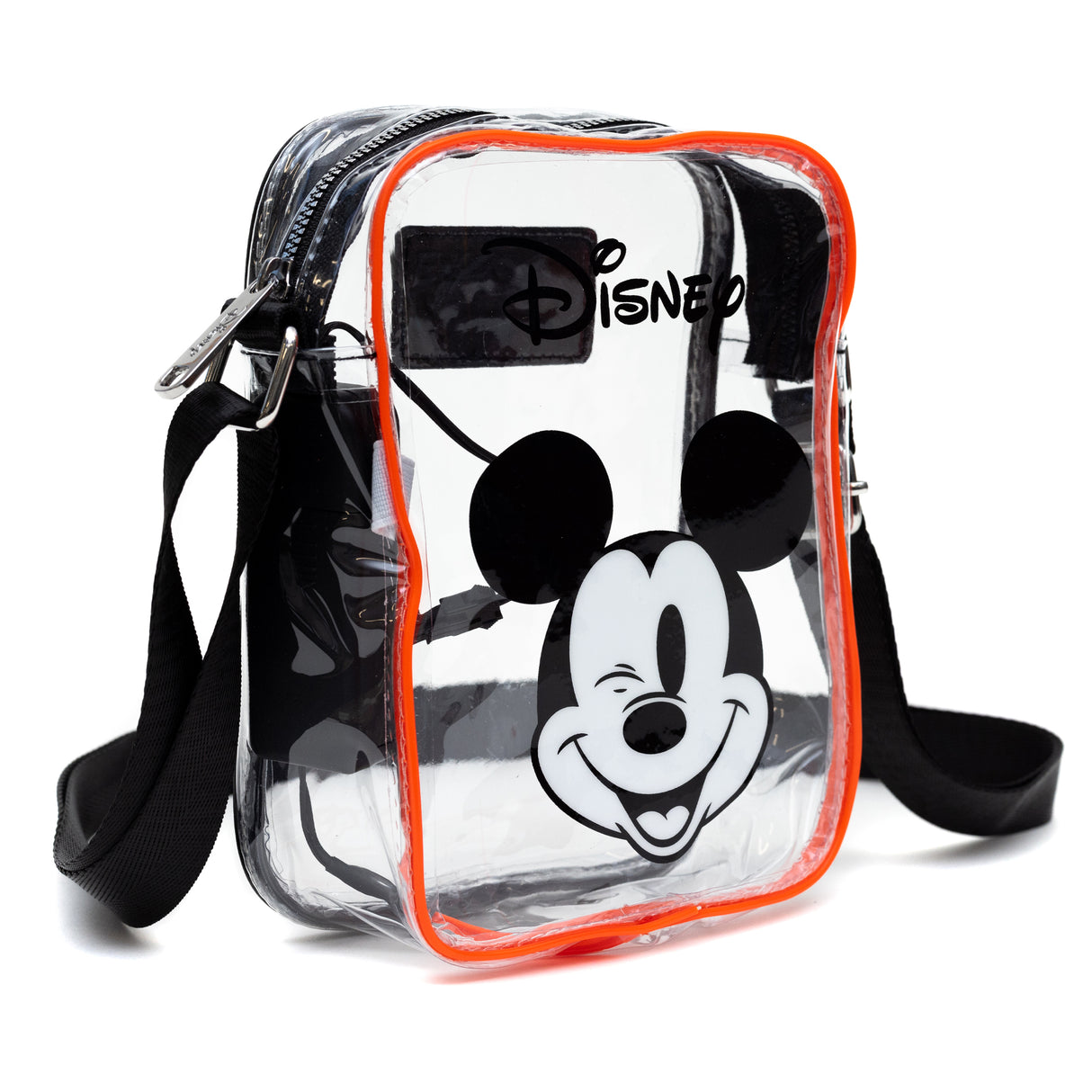 Disney LIGHT UP Mickey Mouse Clear LED Crossbody Bag