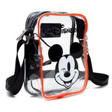 Disney LIGHT UP Mickey Mouse Clear LED Crossbody Bag