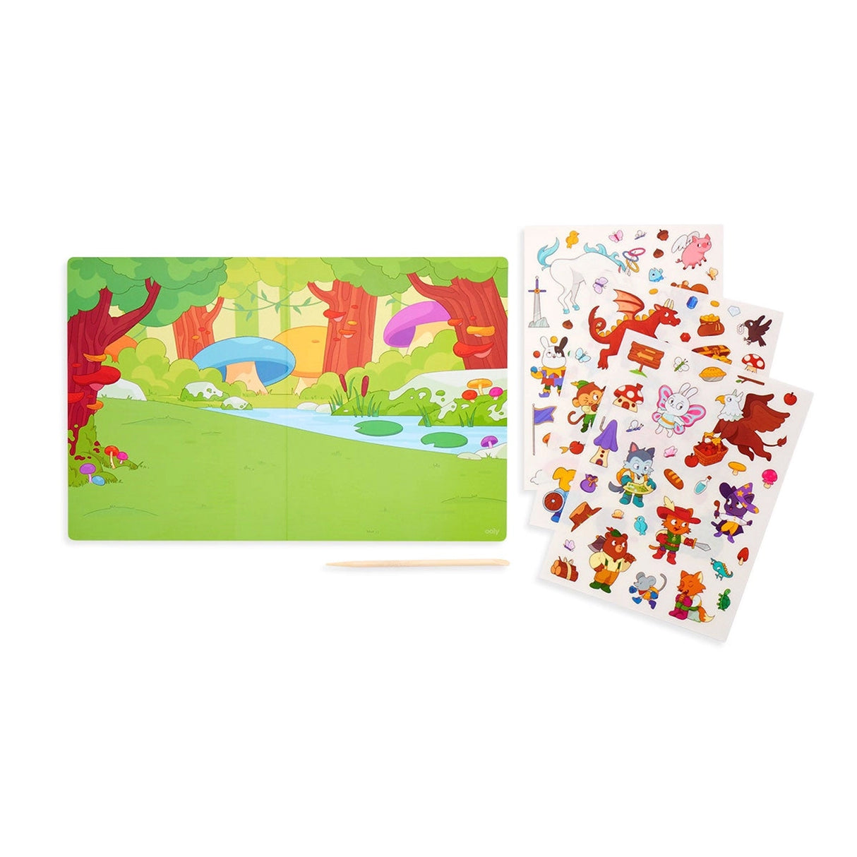 Set the Scene Transfer Stickers Magic - Magical Forest