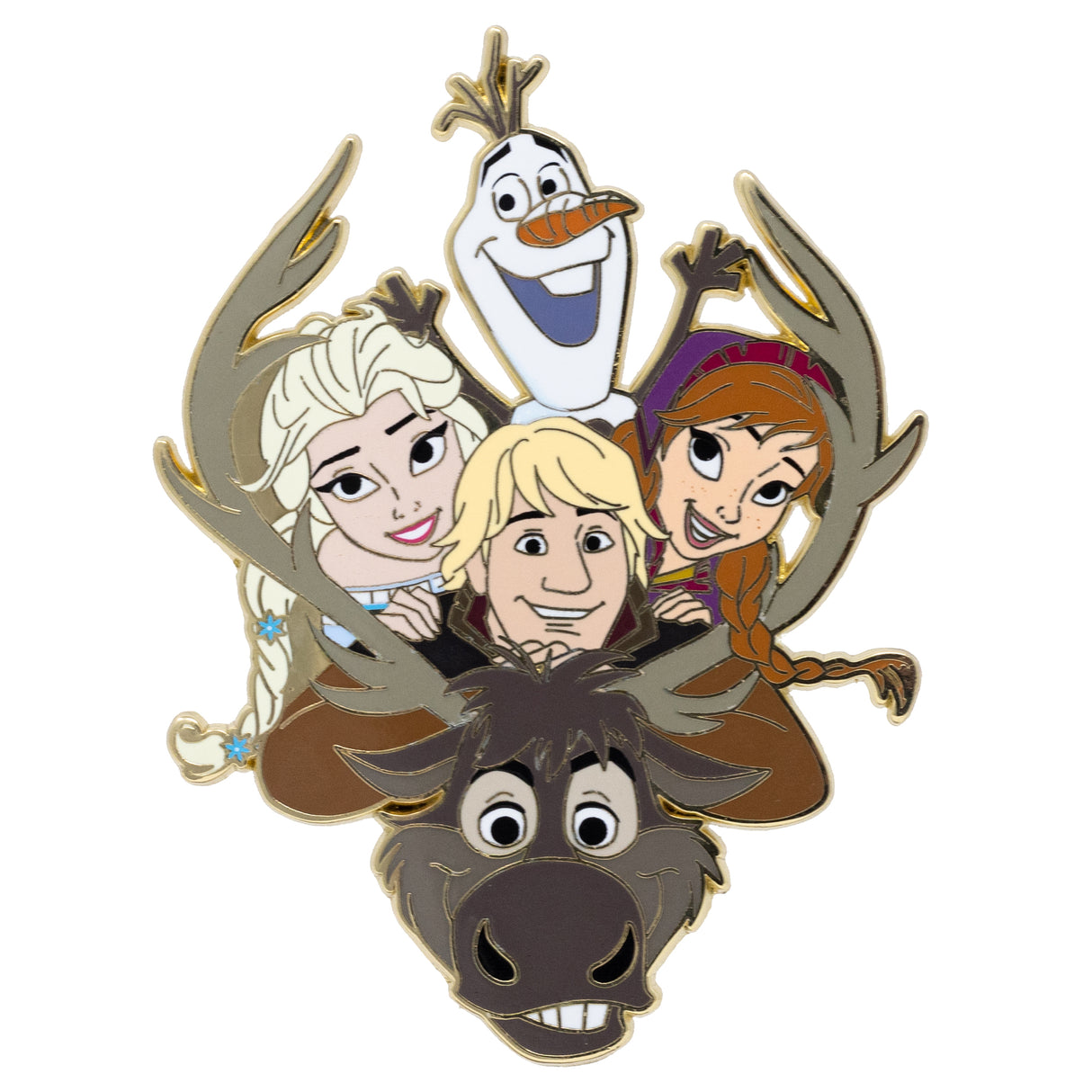 Disney Frozen Cluster 3" Collectible Pin Special Edition 500 - NEW RELEASE