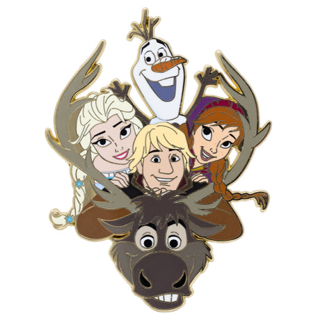 Disney Frozen Cluster 3" Collectible Pin Special Edition 500