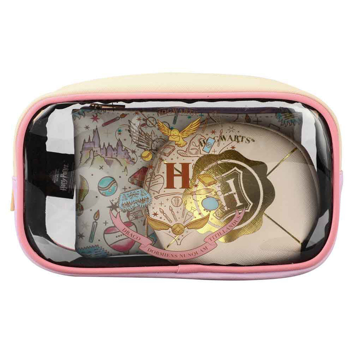 Harry Potter 3 Piece Travel Cosmetic Case Set