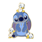 Disney Lilo and Stitch with Ducklings 2.25" Collectible Pin