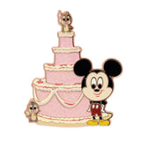 Disney Mickey Chip and Dale Birthday Cake 2.25" Collectible Pin