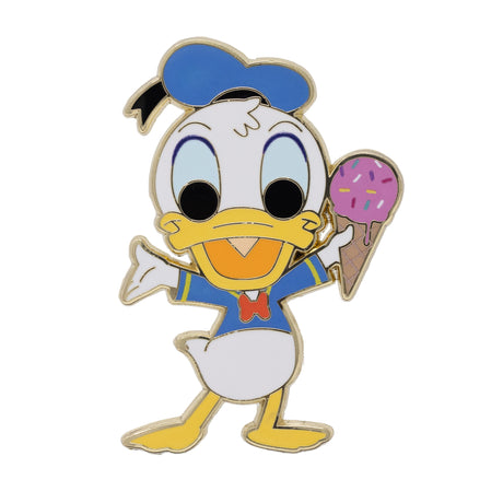 Disney Pink a la Mode Donald Duck 2" Collectible Pin - NEW RELEASE