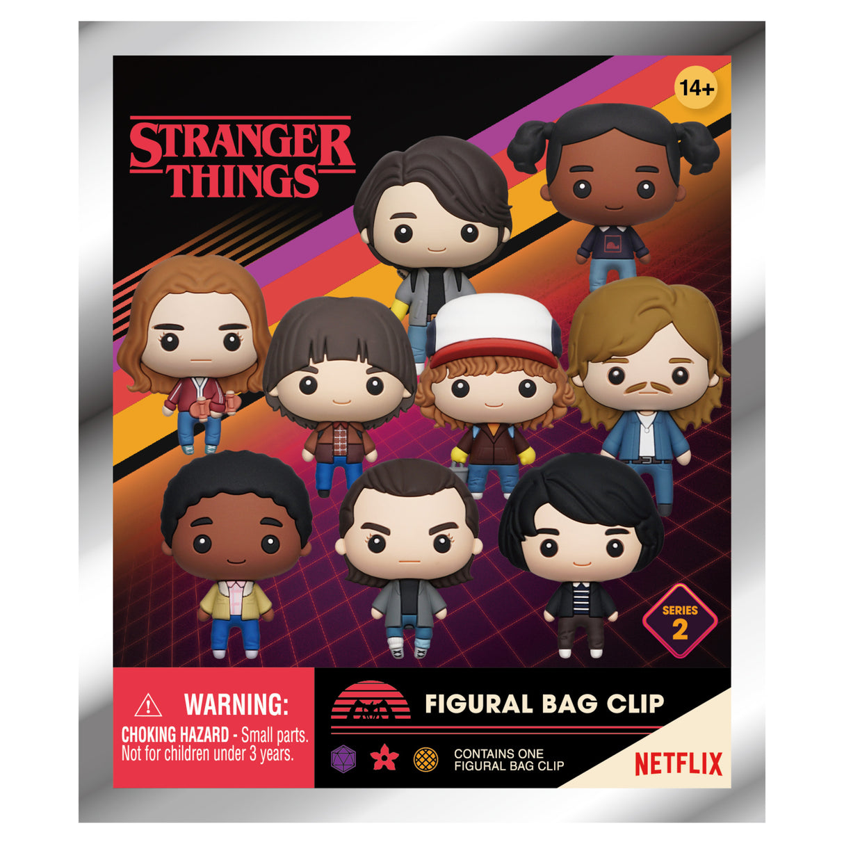 Stranger Things Mystery 3D Bag Clip - Series 2