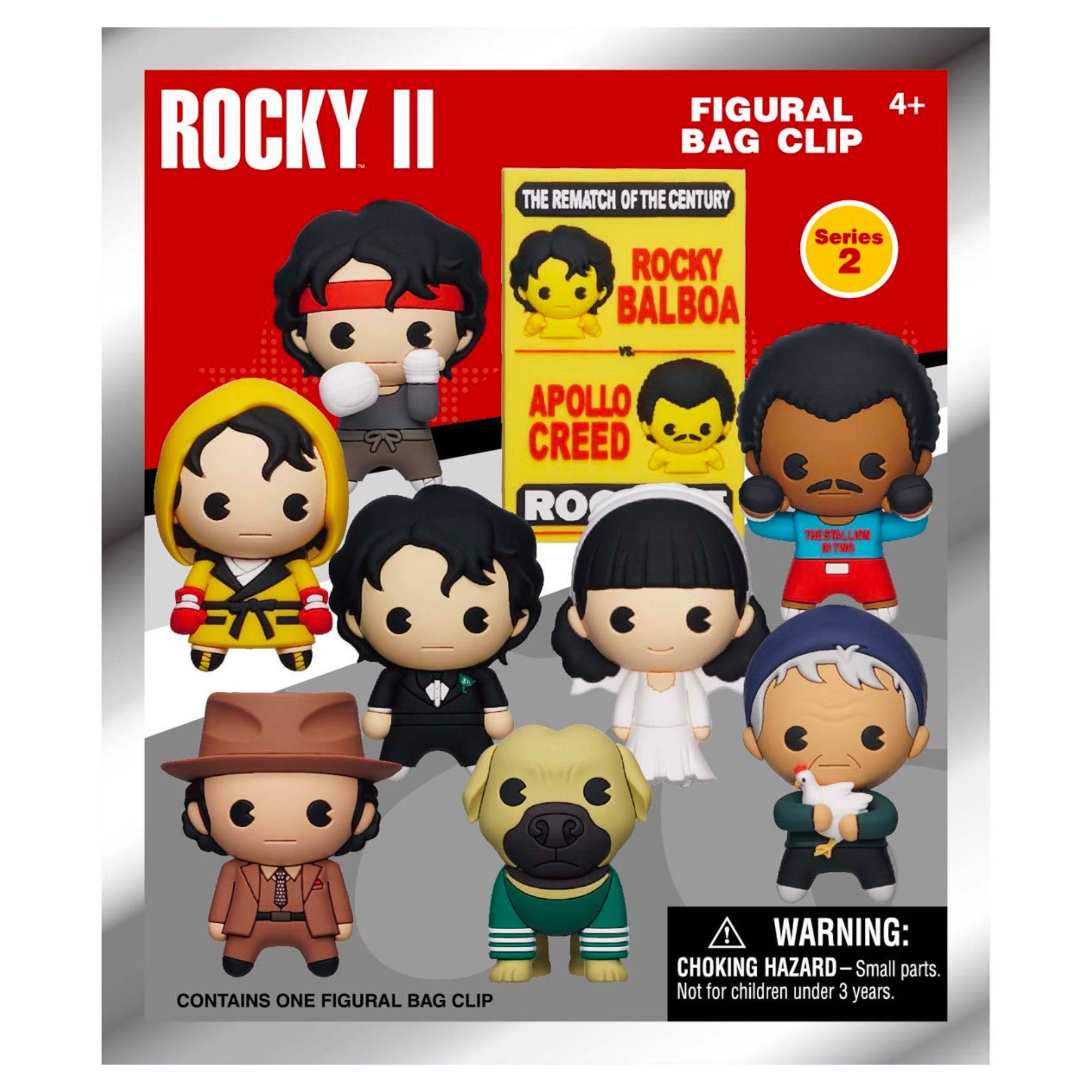 Rocky 2 Mystery 3D Bag Clip Series 2