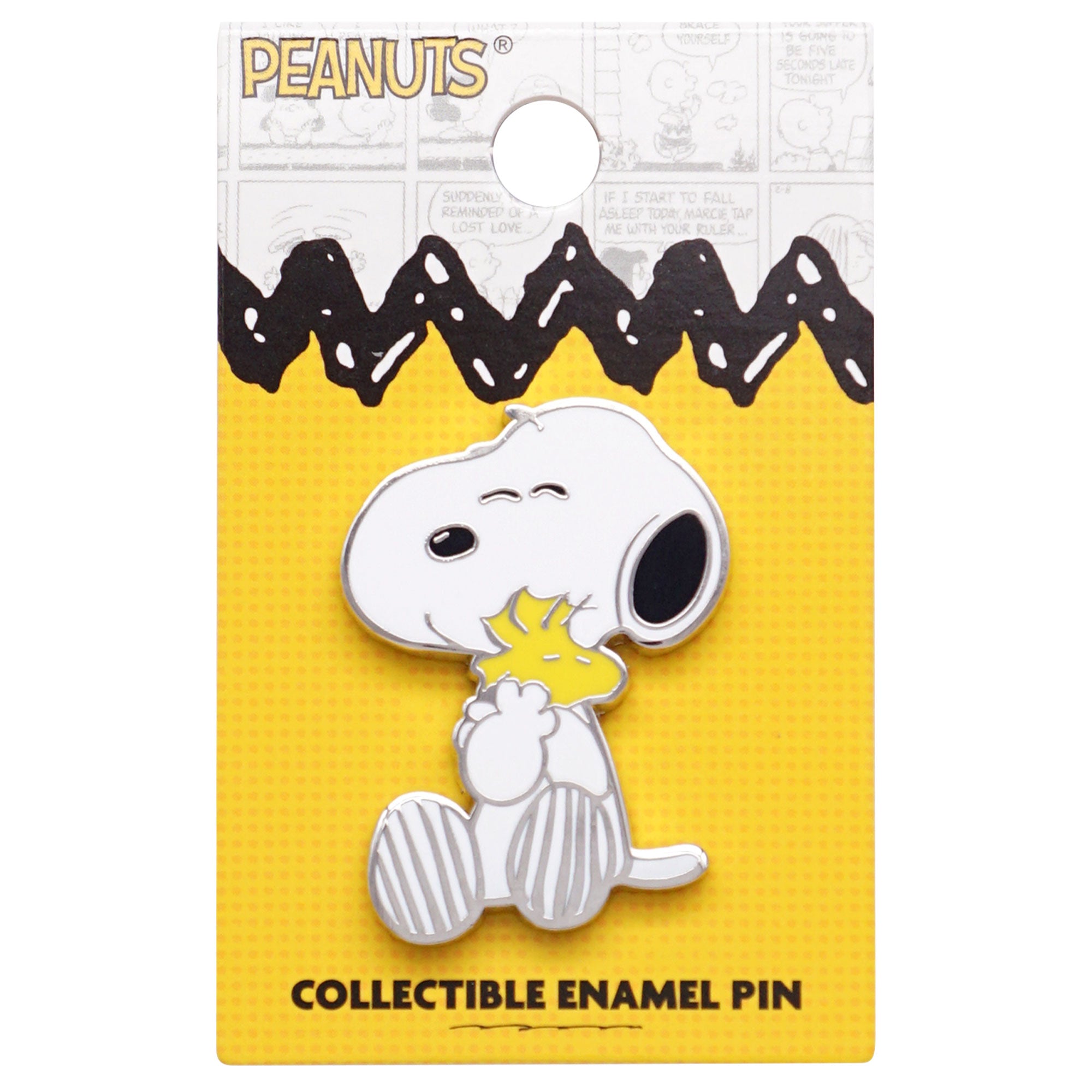 Peanuts Snoopy and Woodstock 1.75" Collectible Pin