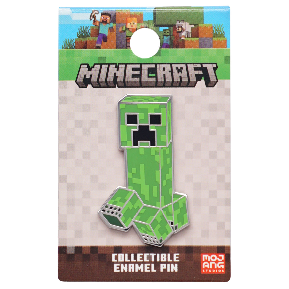 Minecraft Creeper 1.75" Collectible Pin