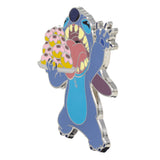 Disney Lilo and Stitch with Beignets 2.25" Collectible Pin