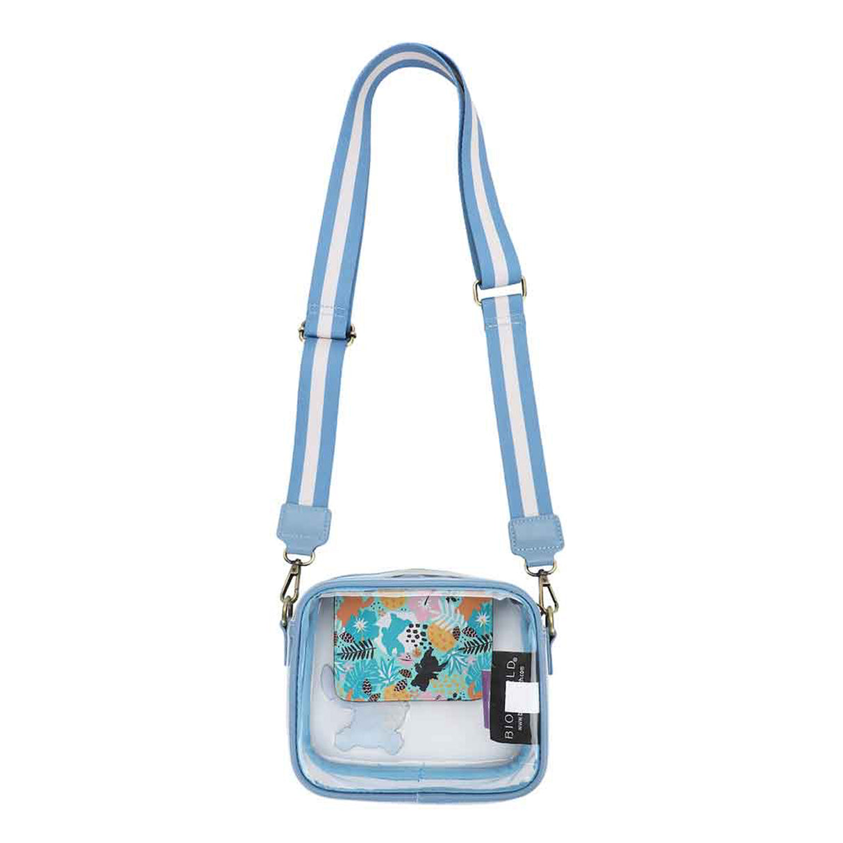 Disney Lilo and Stitch Clear Crossbody Bag with Wallet