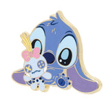 Disney Stitch Cutie Series - Stitch with Scrump 2" Collectible Pin Special Edition 300 - NEW RELEASE