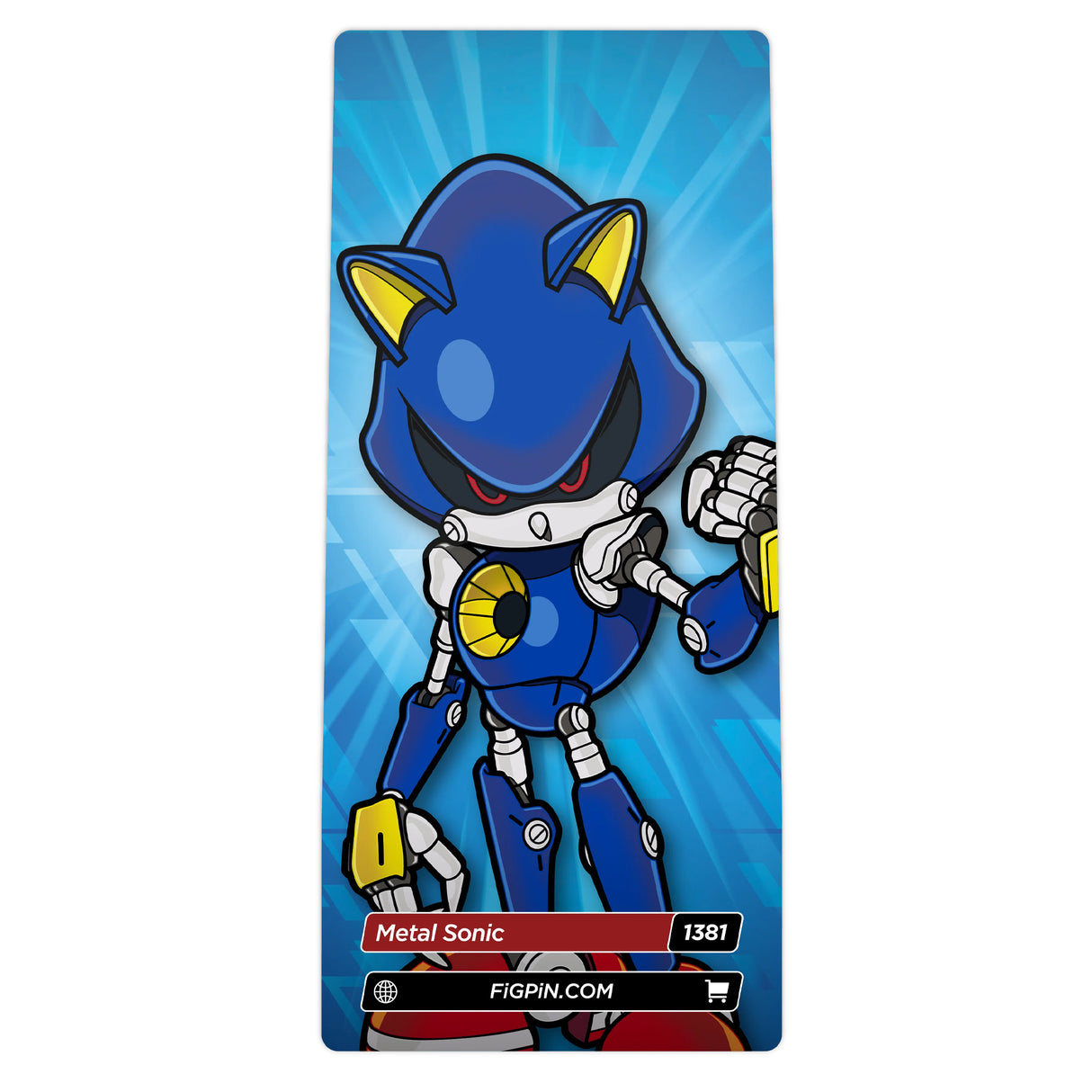 Sonic the Hedgehog Metal Sonic Limited Edition 3" Collectible Pin #1381