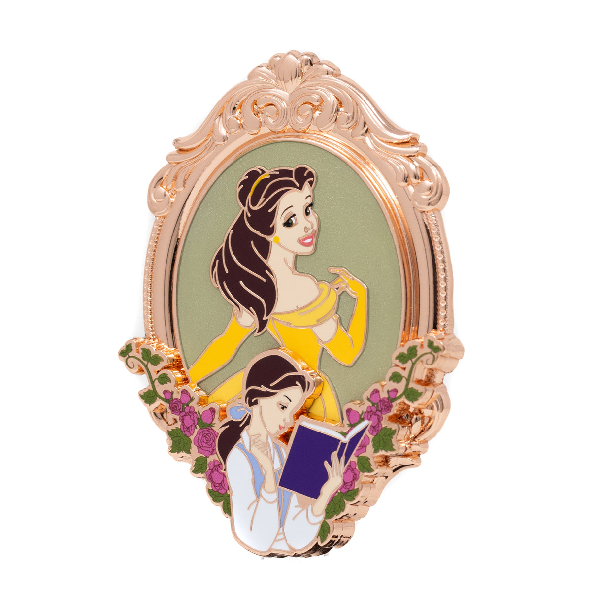 Disney Transformations Series Pin #4 Beauty and the Beast Belle " Collectible Pin on Pin Special Edition 300 - PREORDER