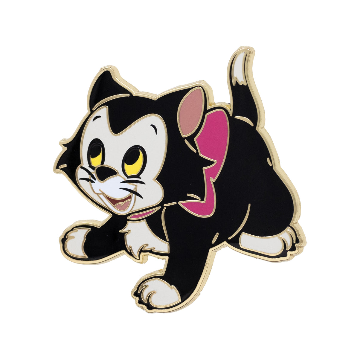 Disney Figaro with Bow 2.25" Collectible Pin - NEW RELEASE