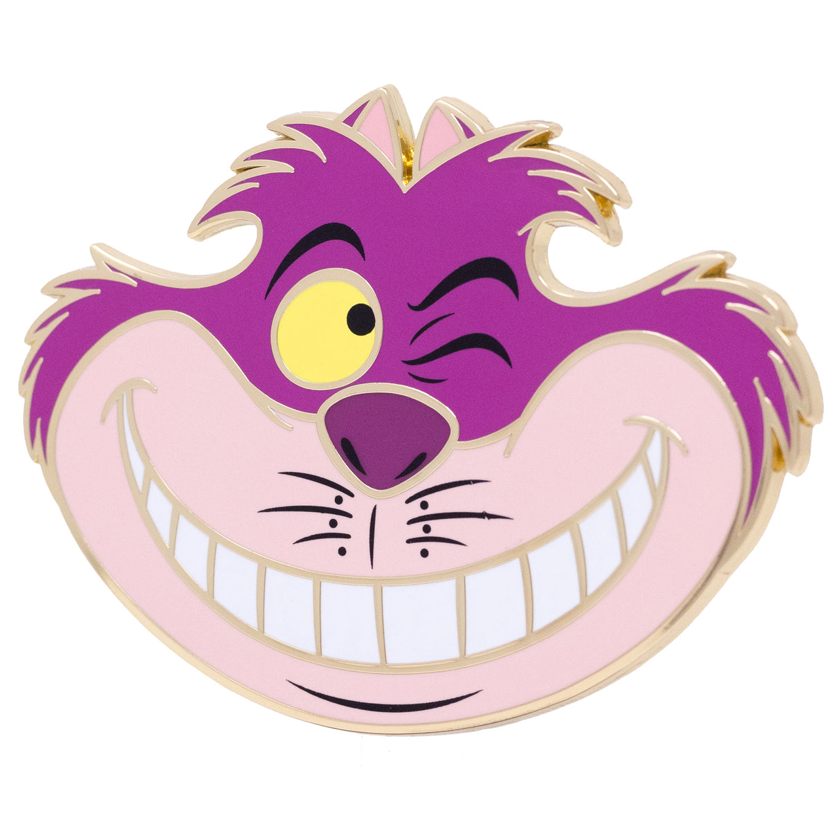 Disney Alice in Wonderland Cheshire Cat Portrait A 3" Collectible Pin Special Edition 300 - PREORDER