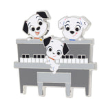 Disney 101 Dalmatians on Piano 2" Collectible Pin - NEW RELEASE