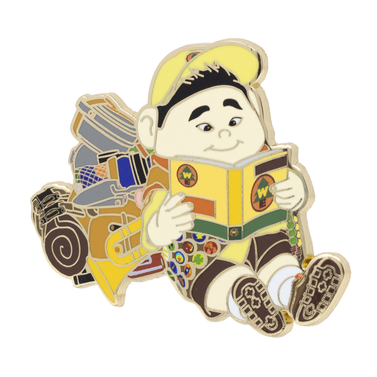 Disney Pixar Up Russell 2" Collectible Pin - NEW RELEASE