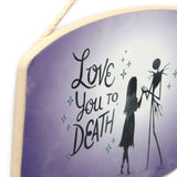 Nightmare Before Christmas Love You To Death Wall Decor