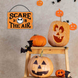 Nightmare Before Christmas Scare in the Air Halloween Wood Wall Decor