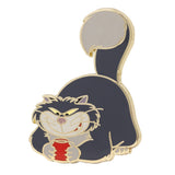 Disney Lucifer with Cup 2.5" Collectible Pin - NEW RELEASE