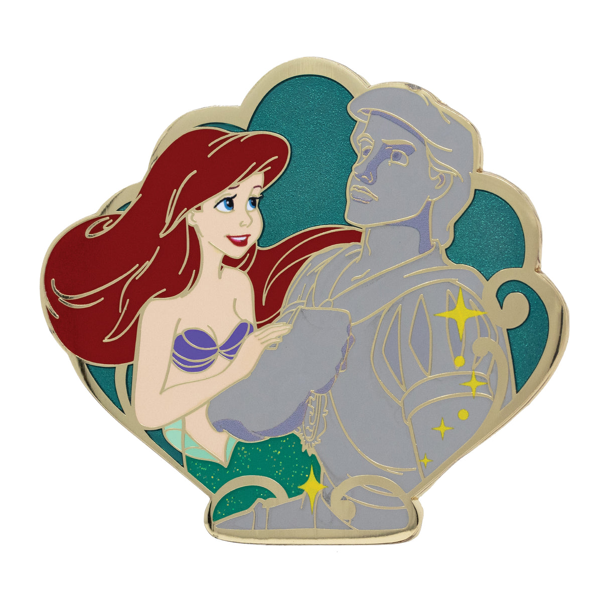 Disney The Little Mermaid 35th Anniversary Ariel and Eric Statue Collectible Pin Special Edition 300 - PREORDER